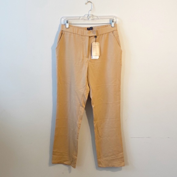NWT $178 Universal Standard | Ice Coffee Woven Cigarette Pants women’s - Picture 7 of 12